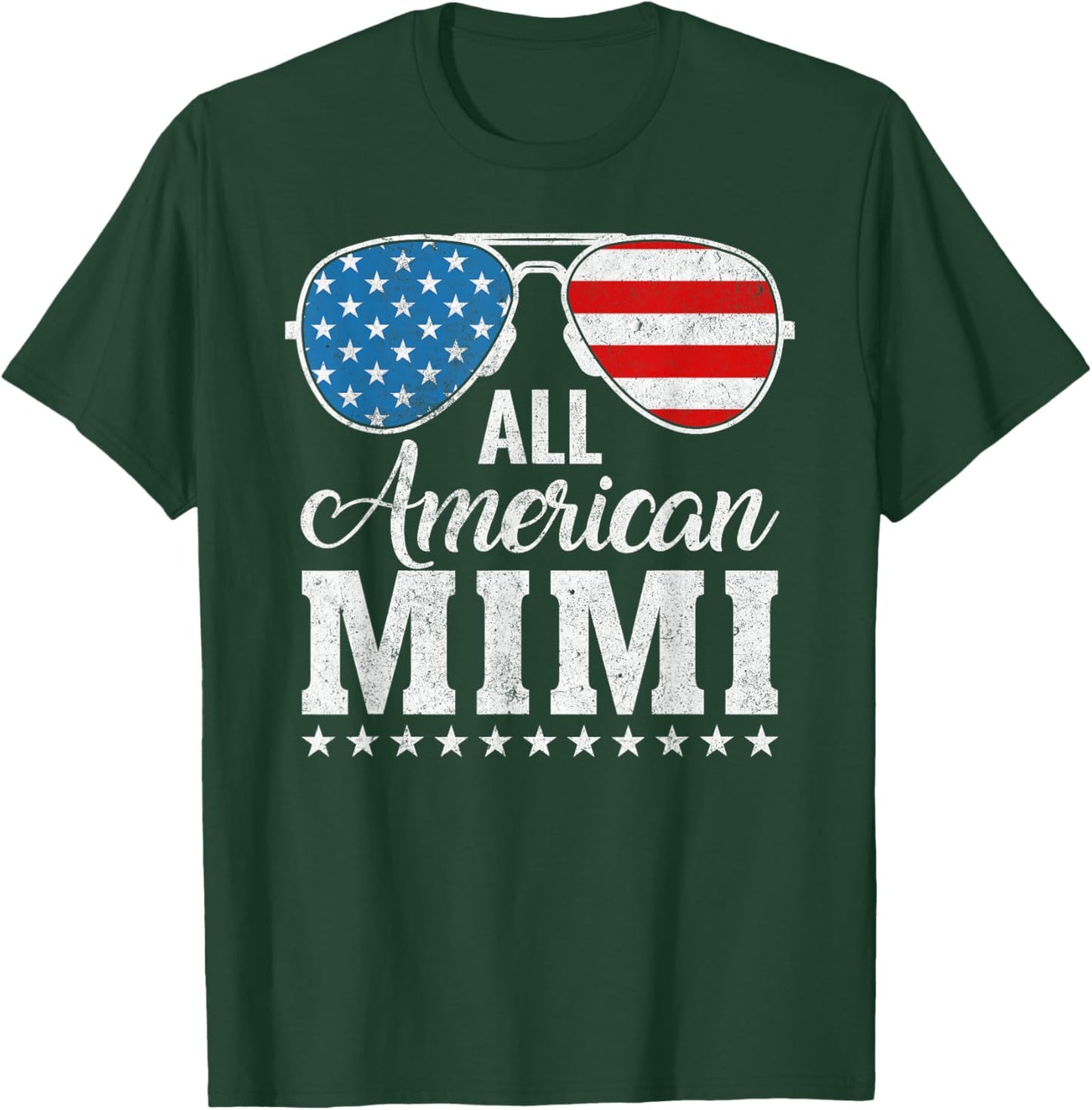All American Mimi Matching Family Patriotic 4th of July T-Shirt - T-Shirt | Forest