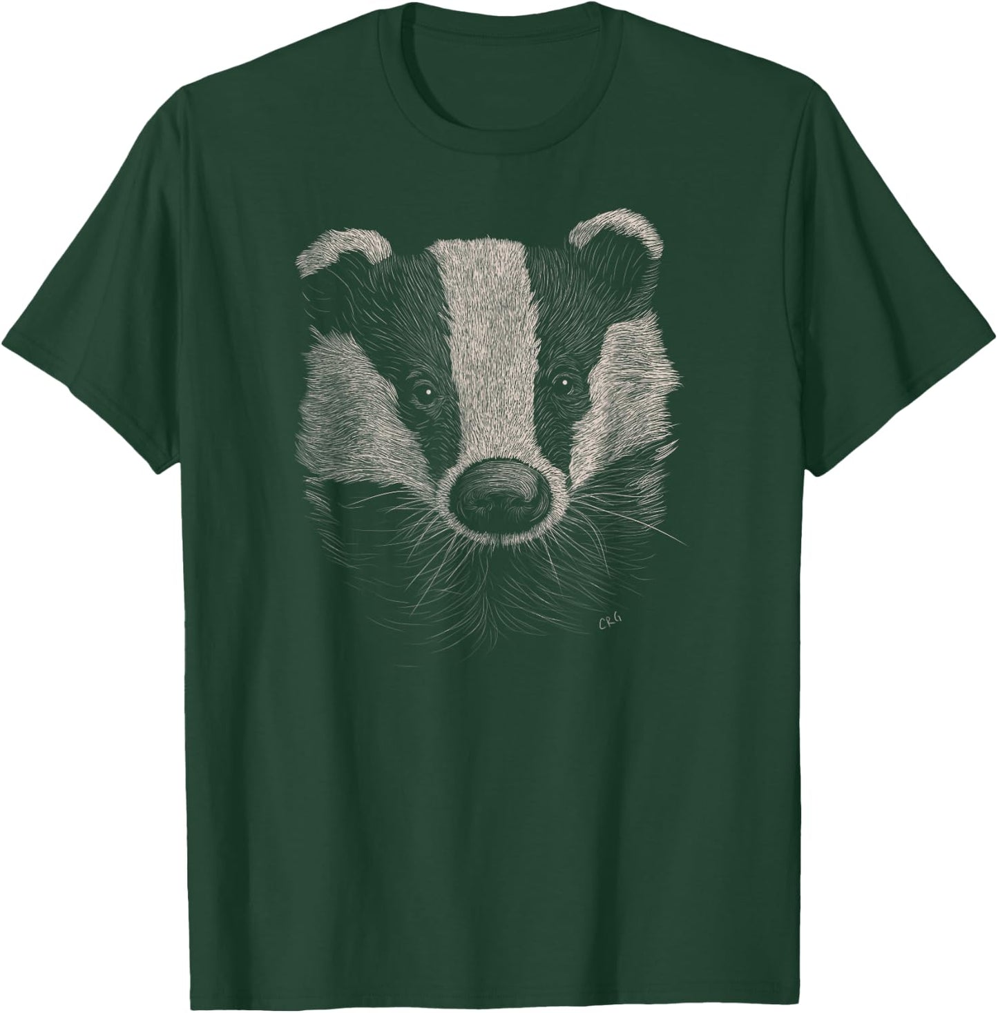 Badger Lover Gift Animals Wildlife Wild Badger T-Shirt - T-Shirt | Forest