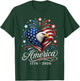 America US Flag 250 1776 2026 250th Anniversary 4th of July T-Shirt - T-Shirt | Forest