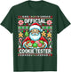 Official Cookie Tester Pajamas Pastry Chefs Sugar Cookie T-Shirt - T-Shirt | Forest