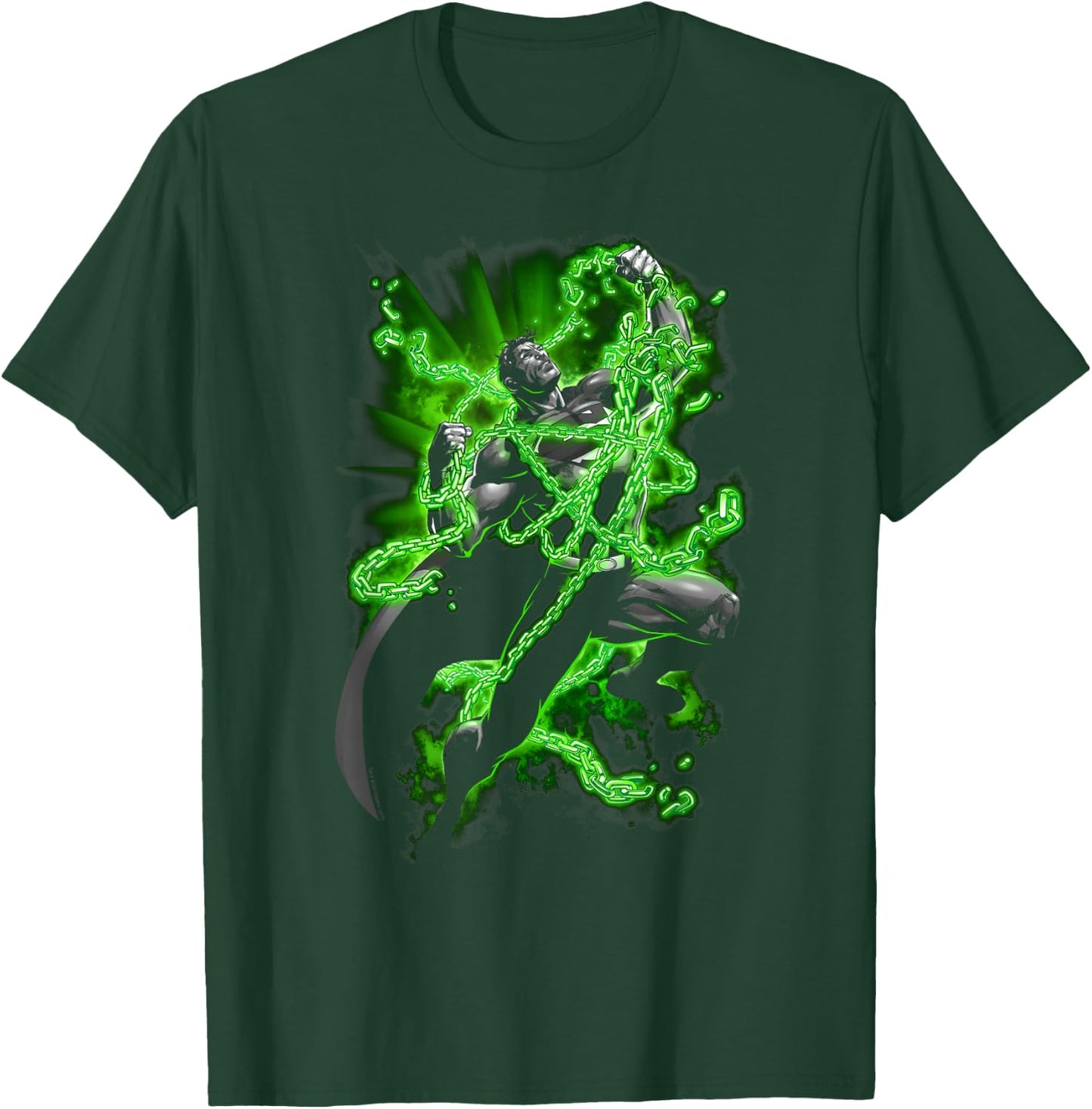 Superman Kryptonite Chains T-Shirt - T-Shirt | Forest