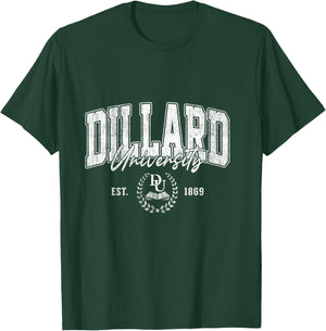 Dillard Tech – Vintage University Arch & Women T-Shirt - T-Shirt | Forest