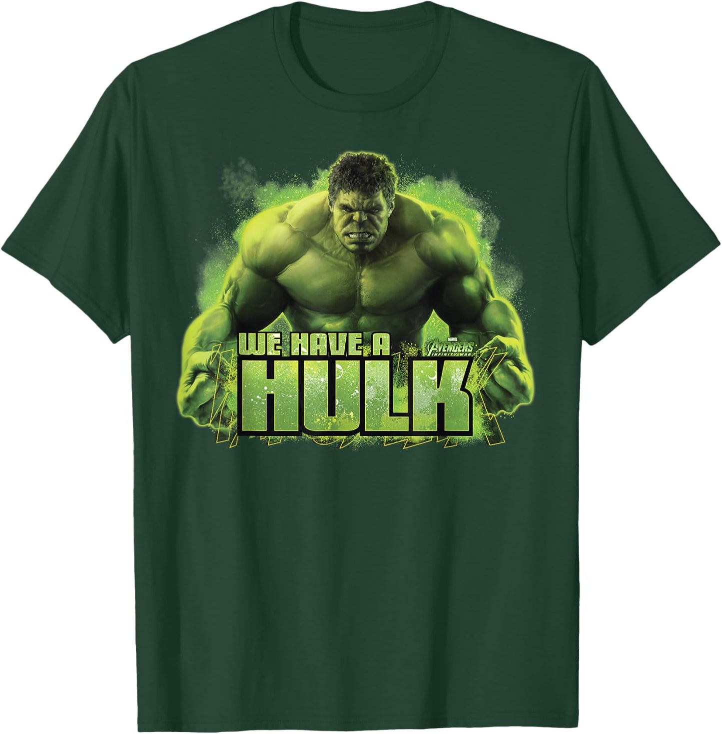 Marvel Infinity War We Have A Hulk Graphic T-Shirt - T-Shirt | Forest