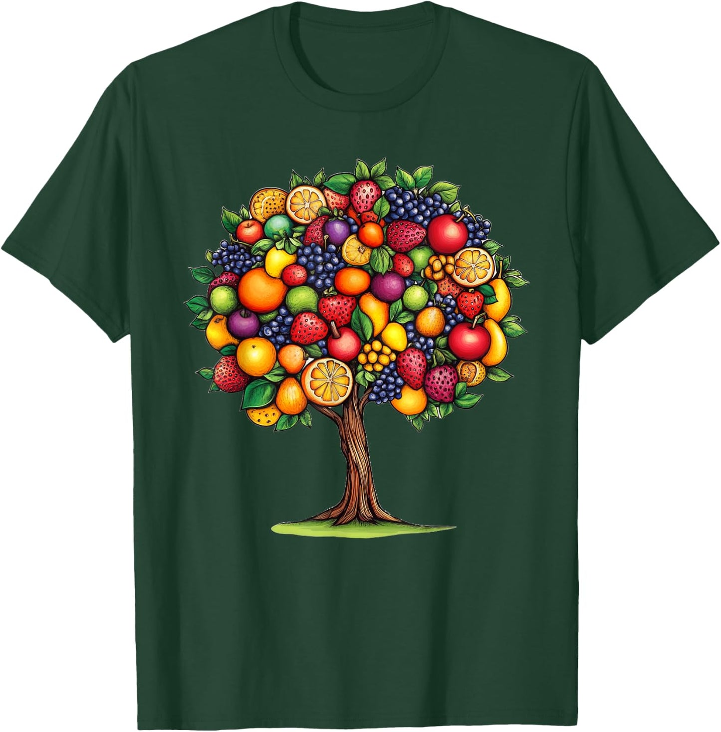 Fruits Tree Nature Fruit Lover T-Shirt - T-Shirt | Forest