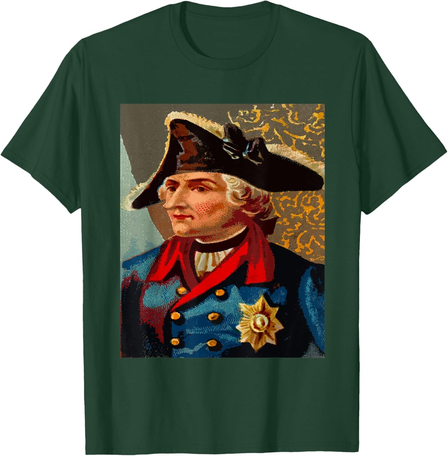 Frederick the Great Prussia Prussian Germany German T-Shirt - T-Shirt | Forest