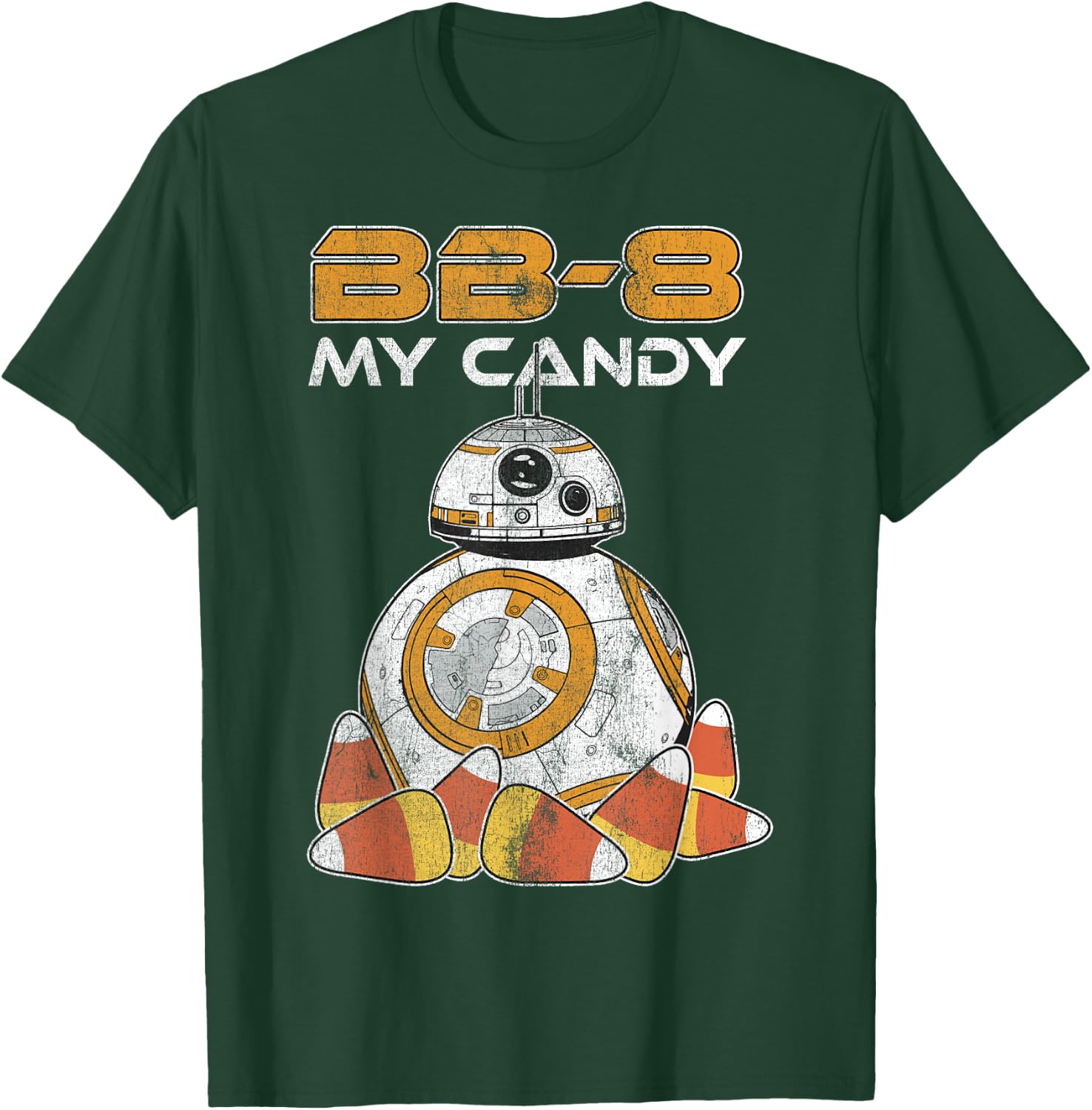 Star Wars The Force Awakens BB-8 My Candy Halloween T-Shirt - T-Shirt | Forest