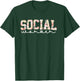 Floral Social Worker MSW LSW Social Work Student Graduation T-Shirt - T-Shirt | Forest