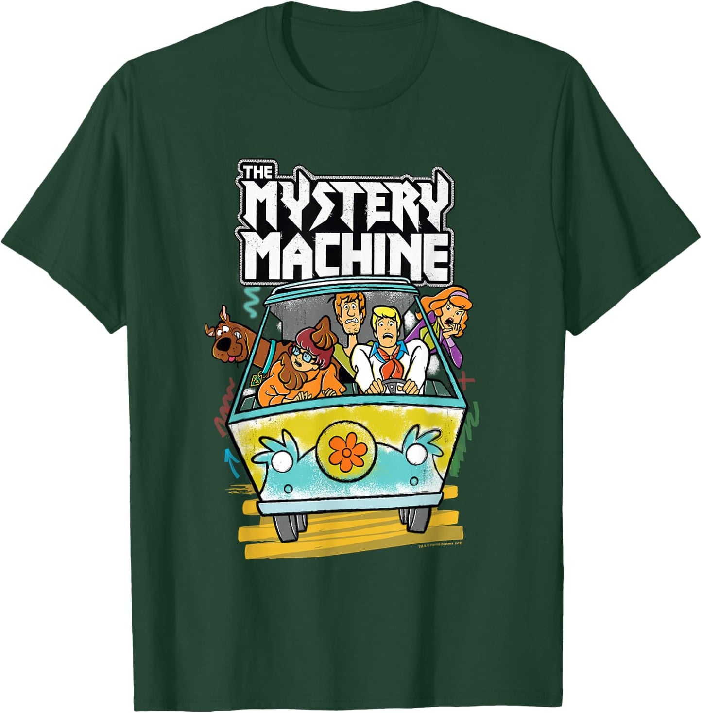 Scooby-Doo The Mystery Machine Small T-Shirt - T-Shirt | Forest