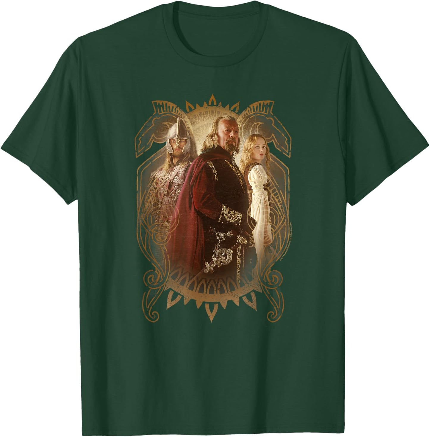 Lord of the Rings Rohan Royalty T Shirt T-Shirt - T-Shirt | Forest