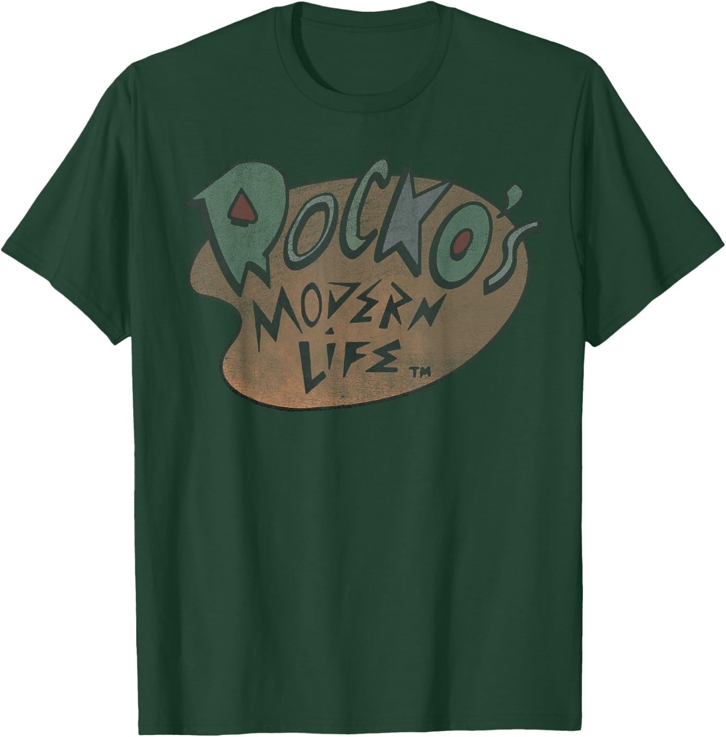 Rocko's Modern Life Vintage Original Logo T-Shirt - T-Shirt | Forest