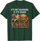 It's Not Hoarding If It's Books and Cats Coffee Book Cat Mom T-Shirt - T-Shirt | Forest
