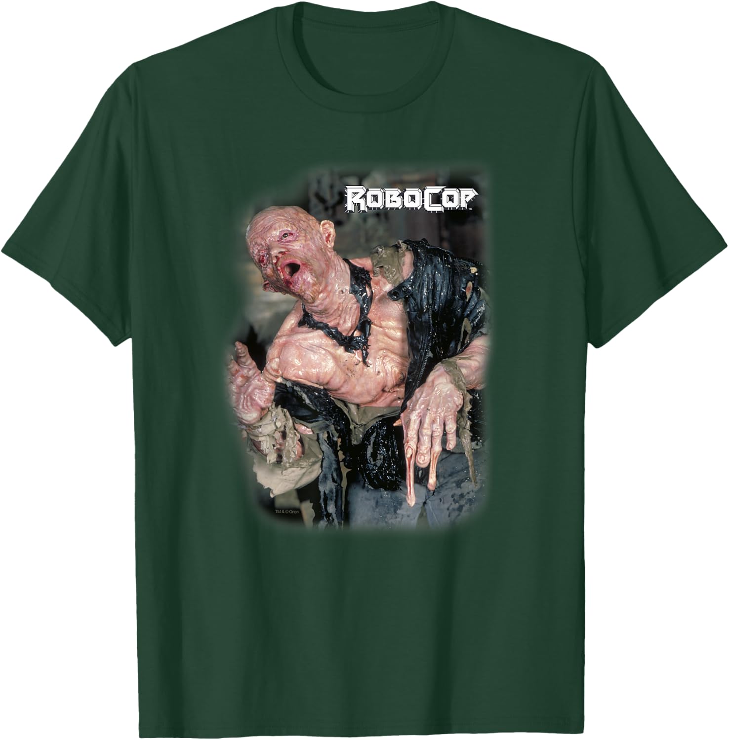 RoboCop Melting Man Portrait Poster T-Shirt - T-Shirt | Forest