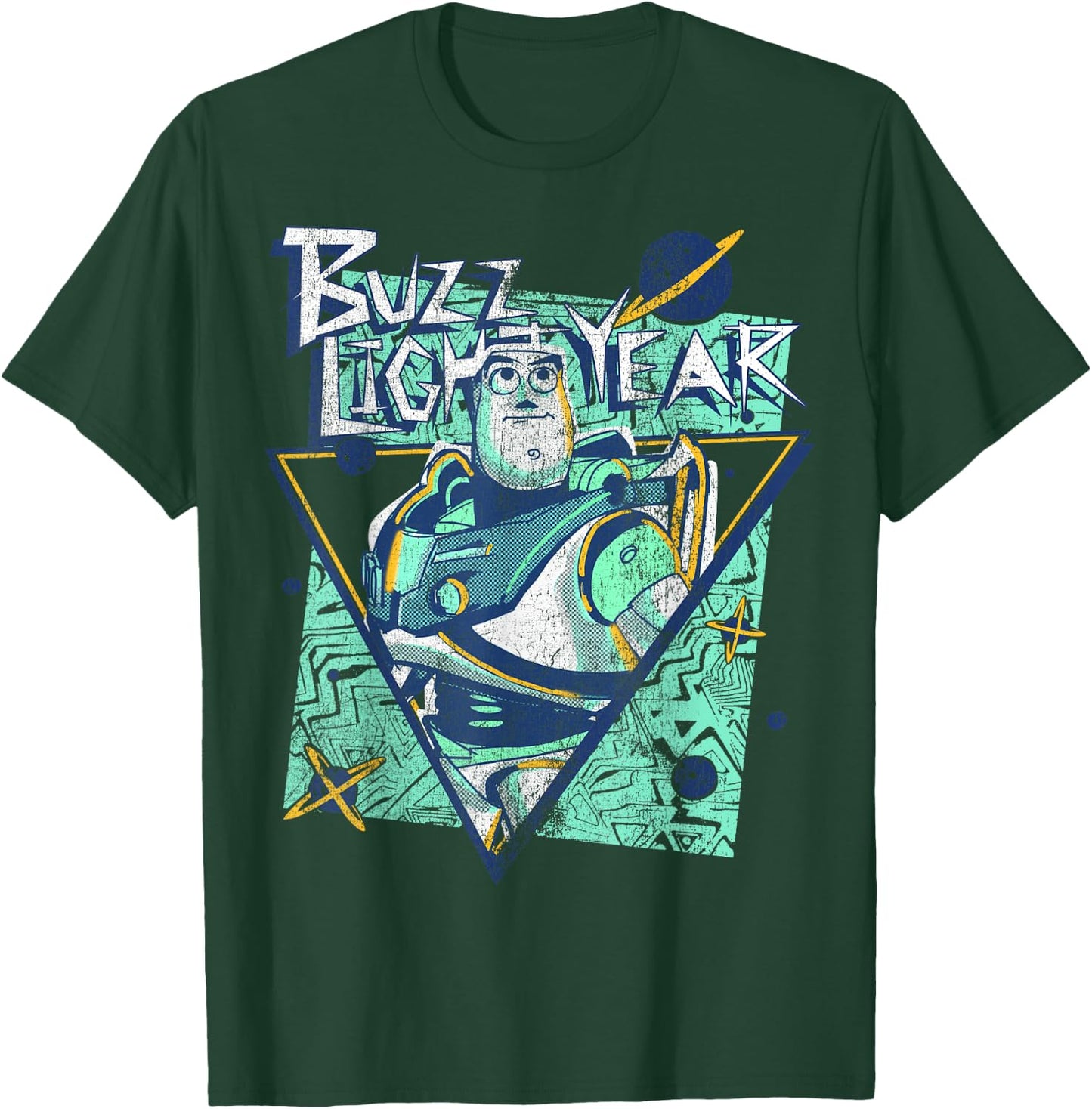 Disney Pixar Toy Story Buzz Lightyear Retro Space Ranger T-Shirt - T-Shirt | Forest