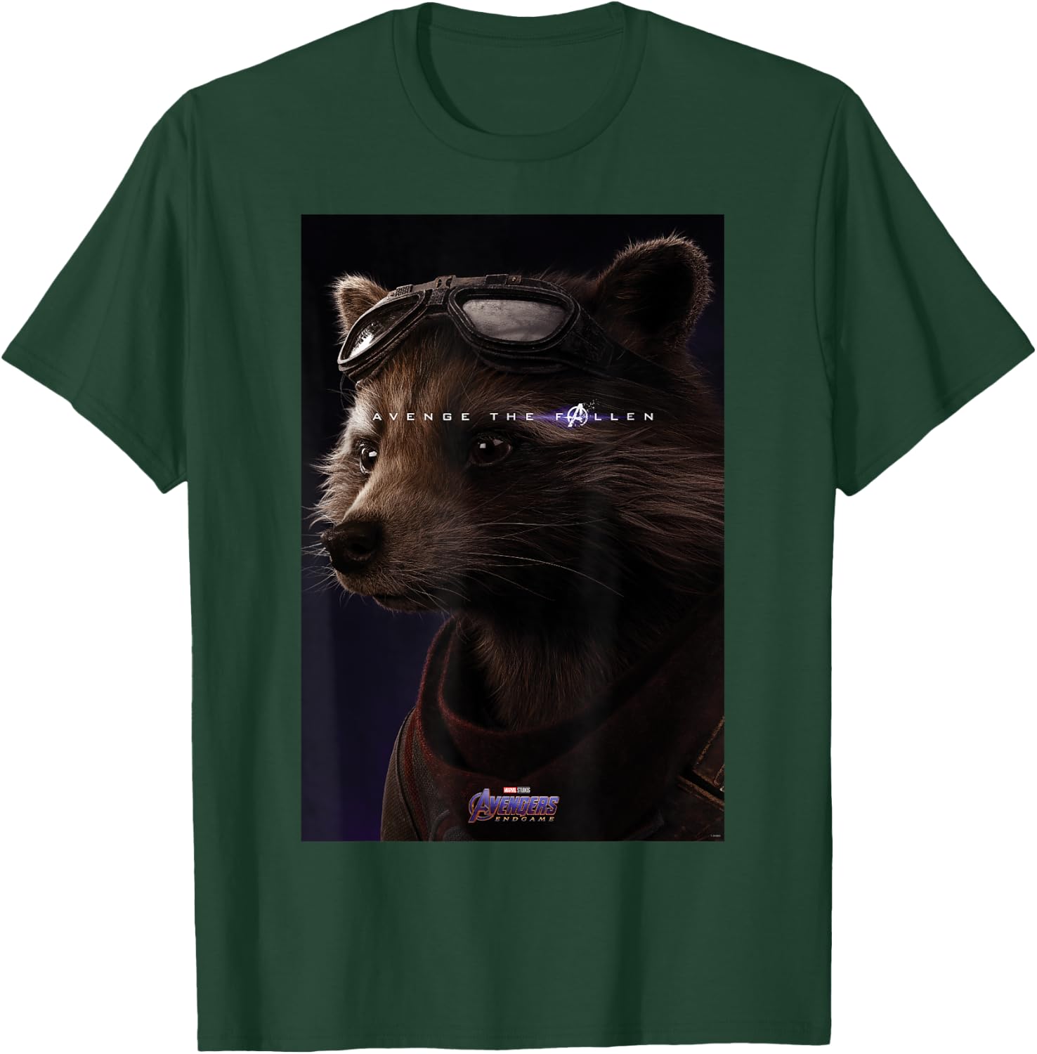 Marvel Avengers Endgame Rocket What Ever It Takes Poster T-Shirt - T-Shirt | Forest