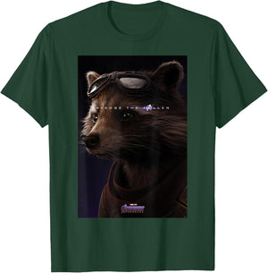 Marvel Avengers Endgame Rocket What Ever It Takes Poster T-Shirt - T-Shirt | Forest