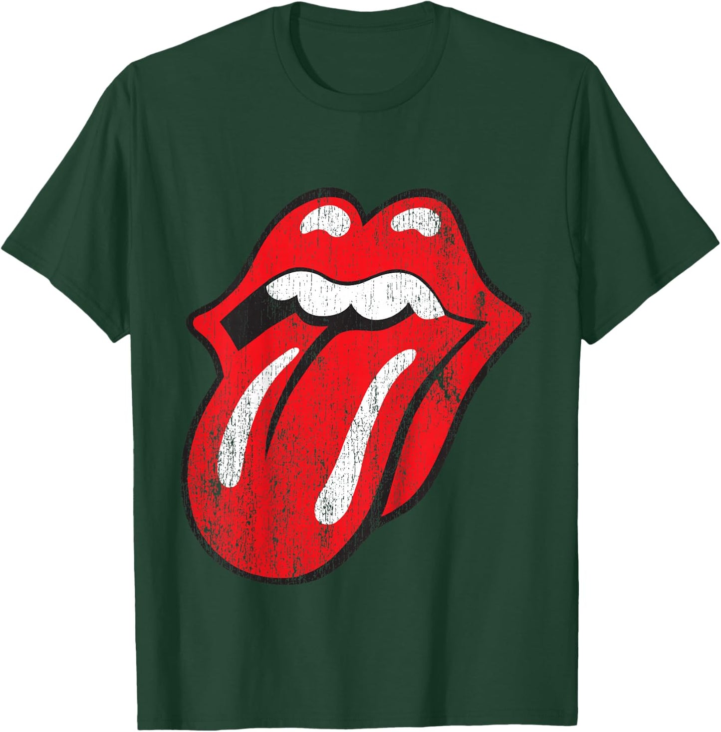 The Rolling Stones Distressed Tongue Youth T-Shirt - T-Shirt | Forest