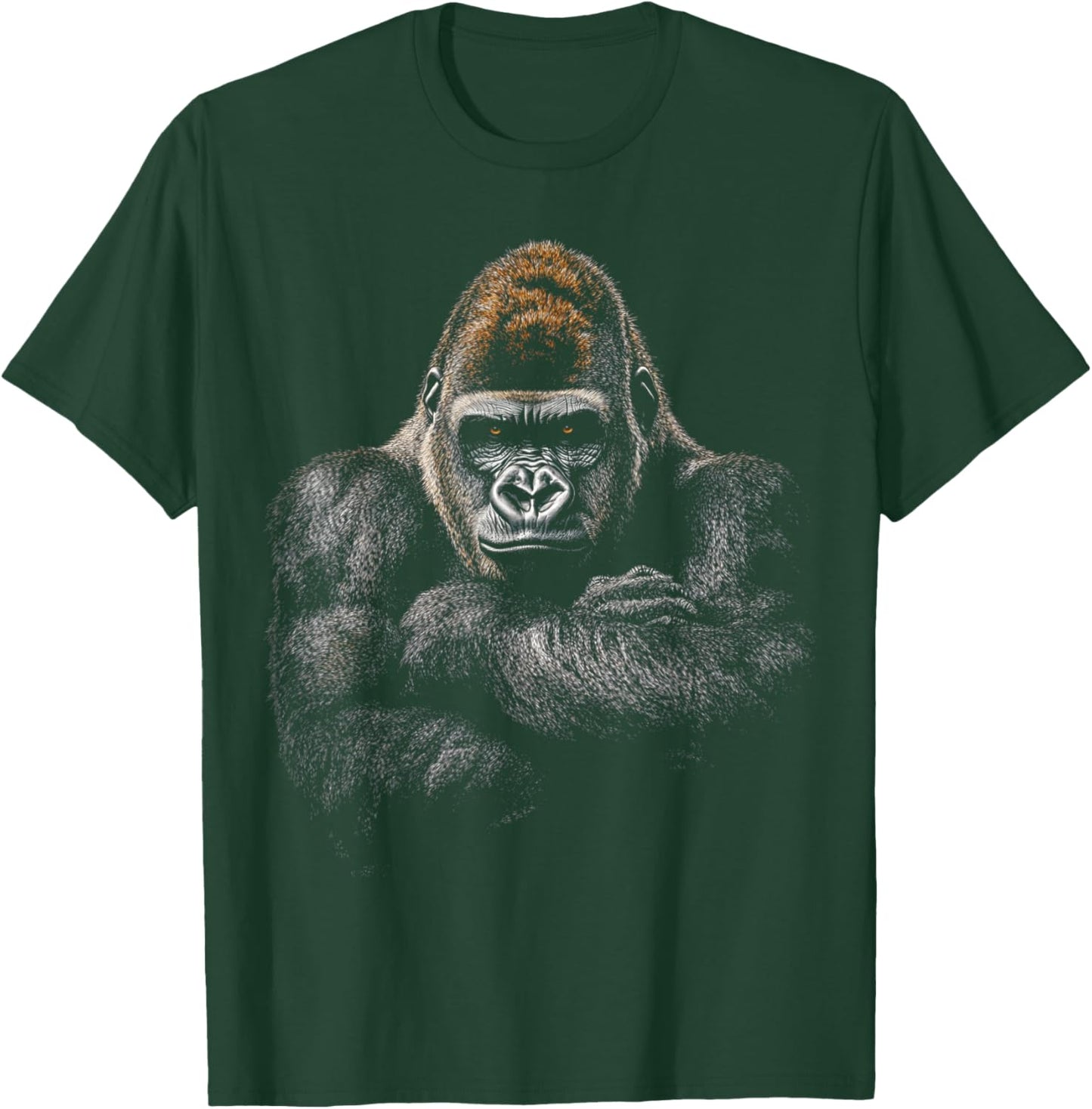 King Of The Jungle Gorilla T-Shirt - T-Shirt | Forest