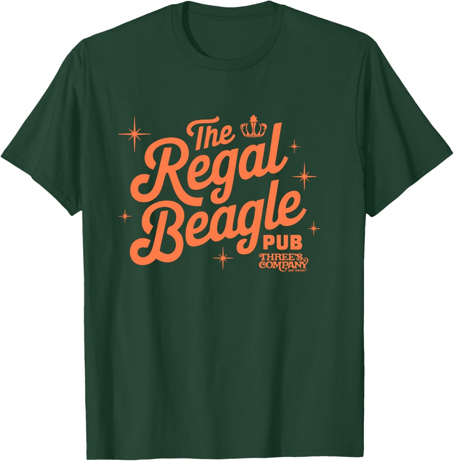 The Regal Beagle Pub Vintage Three's Company Logo T-Shirt - T-Shirt | Forest