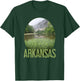 Arkansas' Buffalo River Steel Creek Design T-Shirt - T-Shirt | Forest