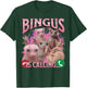 Bingus Is Calling Funny Sphinx Cat Meme Bootleg Graphic Men Women Kids T-Shirt - T-Shirt | Forest