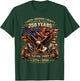 250 Years Faith Freedom Legacy Eagle 250th Anniversary USA T-Shirt - T-Shirt | Forest