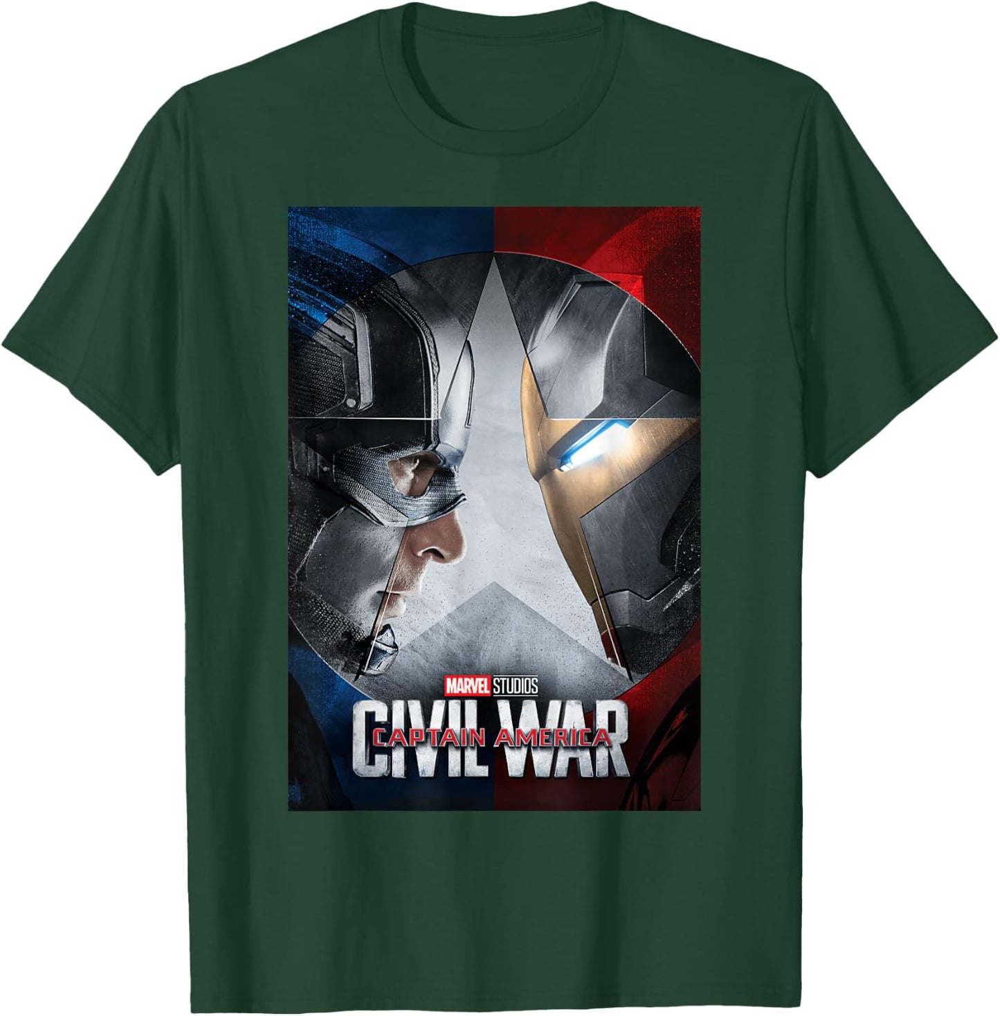 Marvel Studios Capt. America Civil War Movie Graphic T-Shirt - T-Shirt | Forest