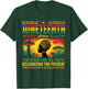 African Woman Juneteenth Believe Achieve Succeed Top T-Shirt - T-Shirt | Forest