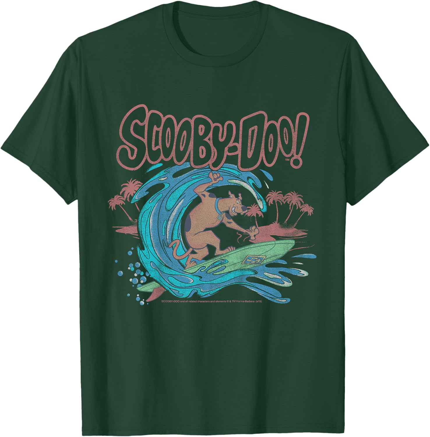 Kids Scooby-Doo Surfing Title Logo T-Shirt - T-Shirt | Forest