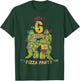 Teenage Mutant Ninja Turtles I'm 6 Dude Pizza Birthday Party T-Shirt - T-Shirt | Forest