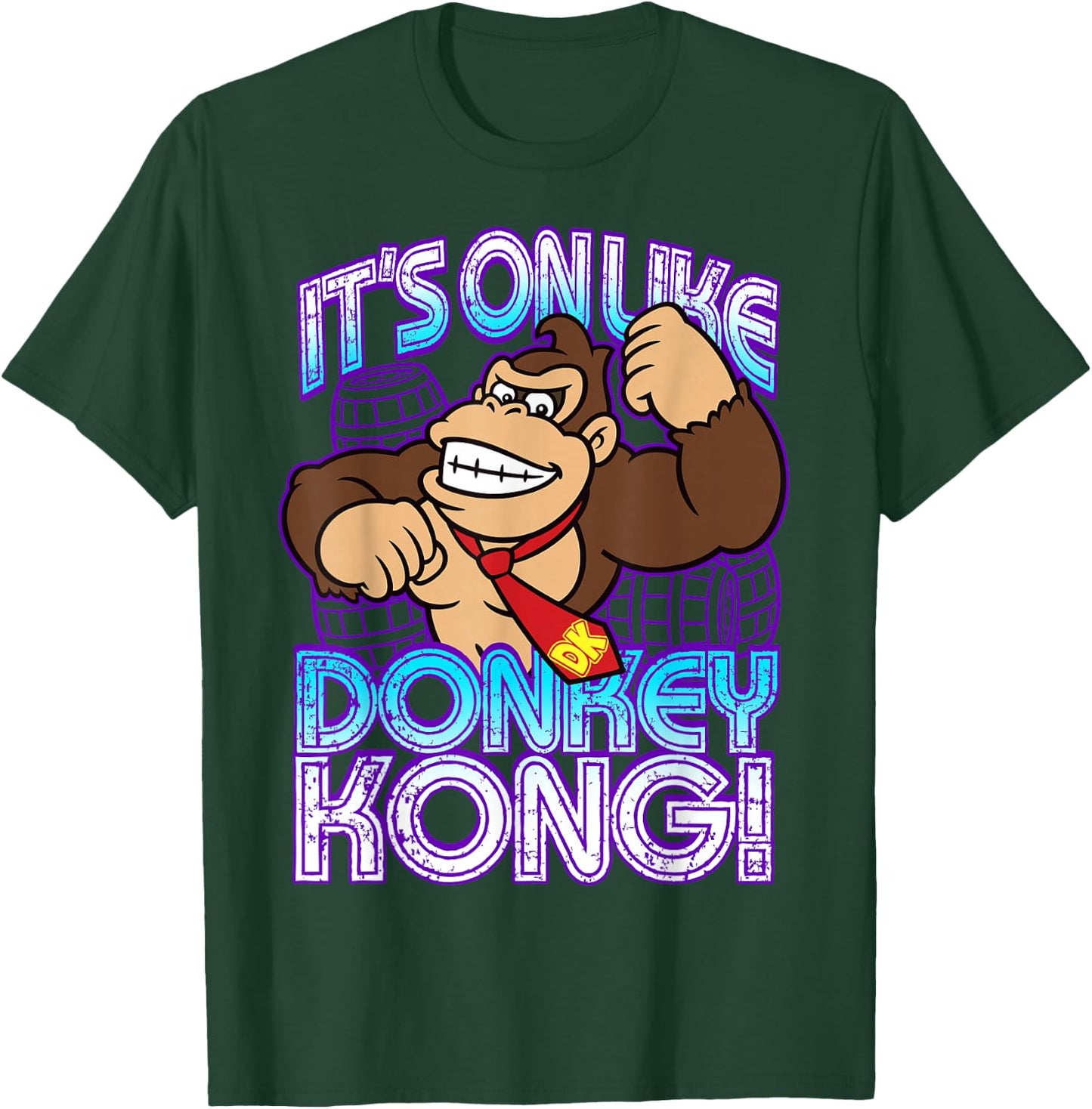 Nintendo Donkey Kong It's On Taunt Graphic T-Shirt - T-Shirt | Forest