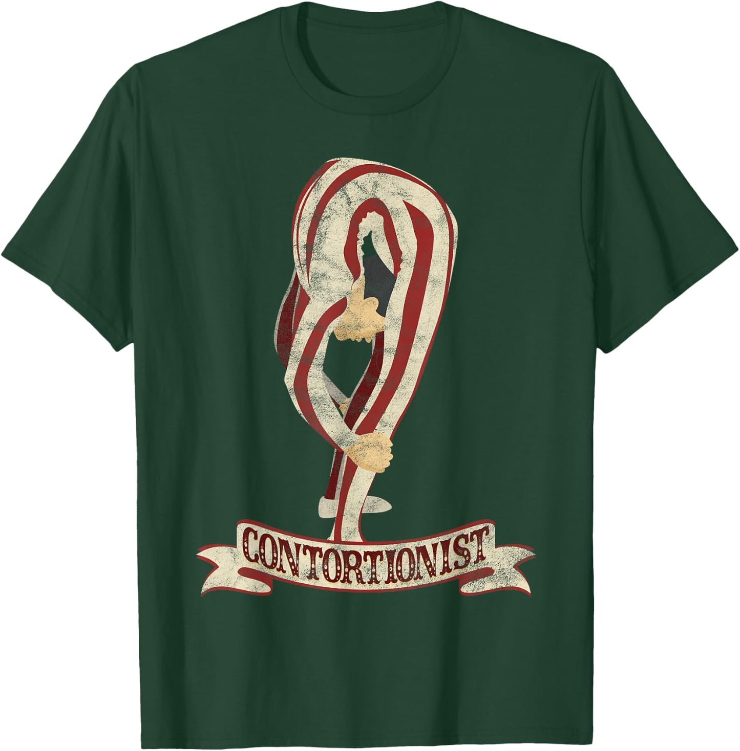 Contortionist Shirt - Circus Shirts - Circus Contotionist T-Shirt - T-Shirt | Forest