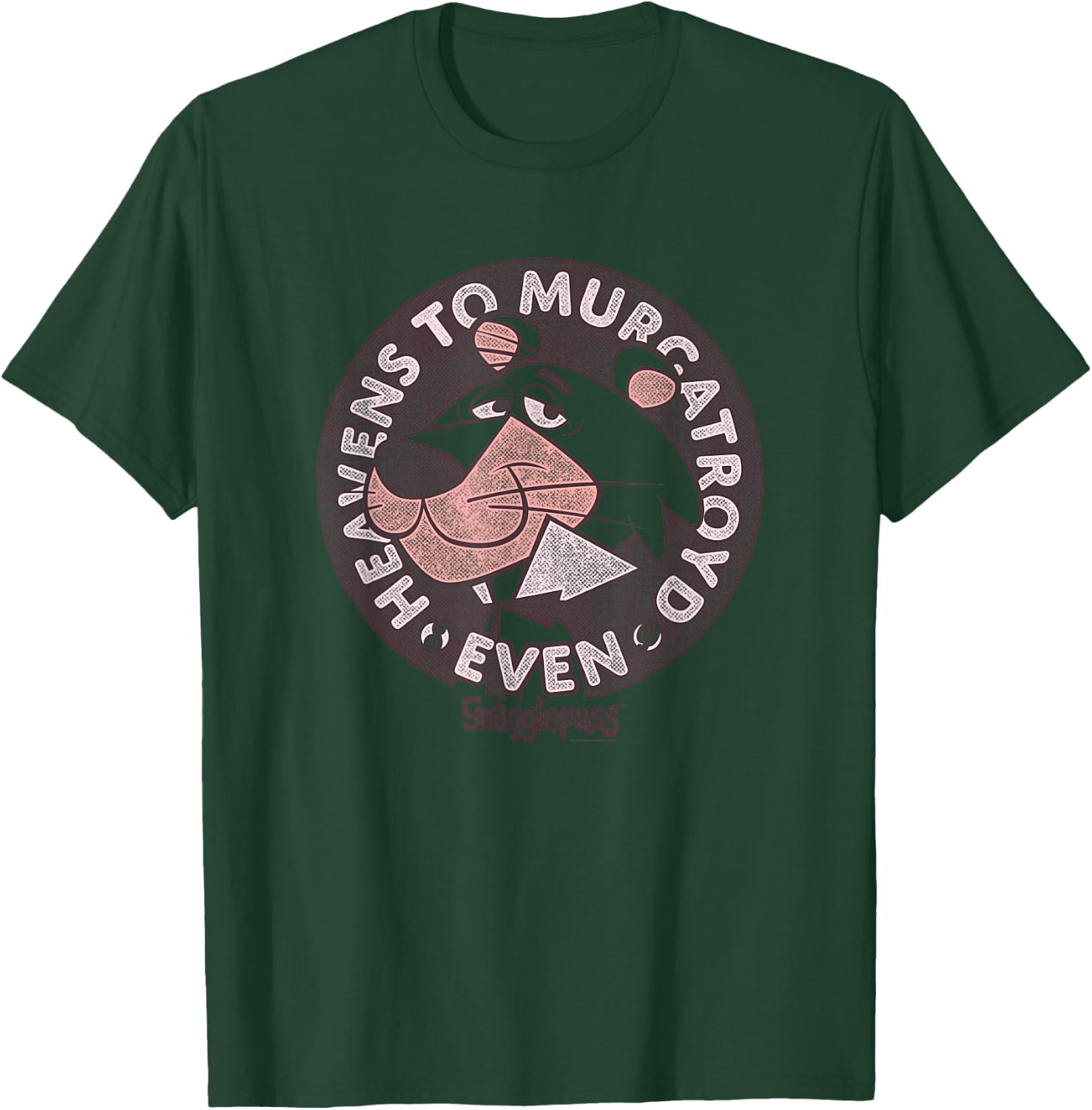 Snagglepuss Heavens to Murgatroyd T-Shirt - T-Shirt | Forest