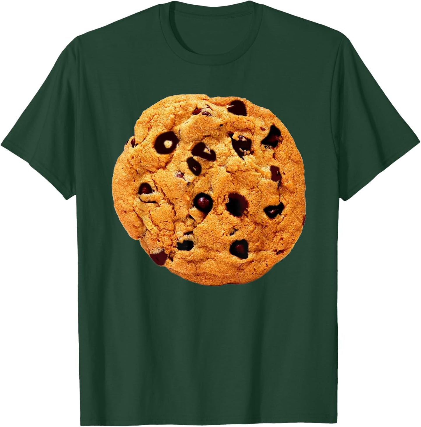 Chocolate Chip Cookie Costume Shirt Last Minute Lazy Party T-Shirt - T-Shirt | Forest