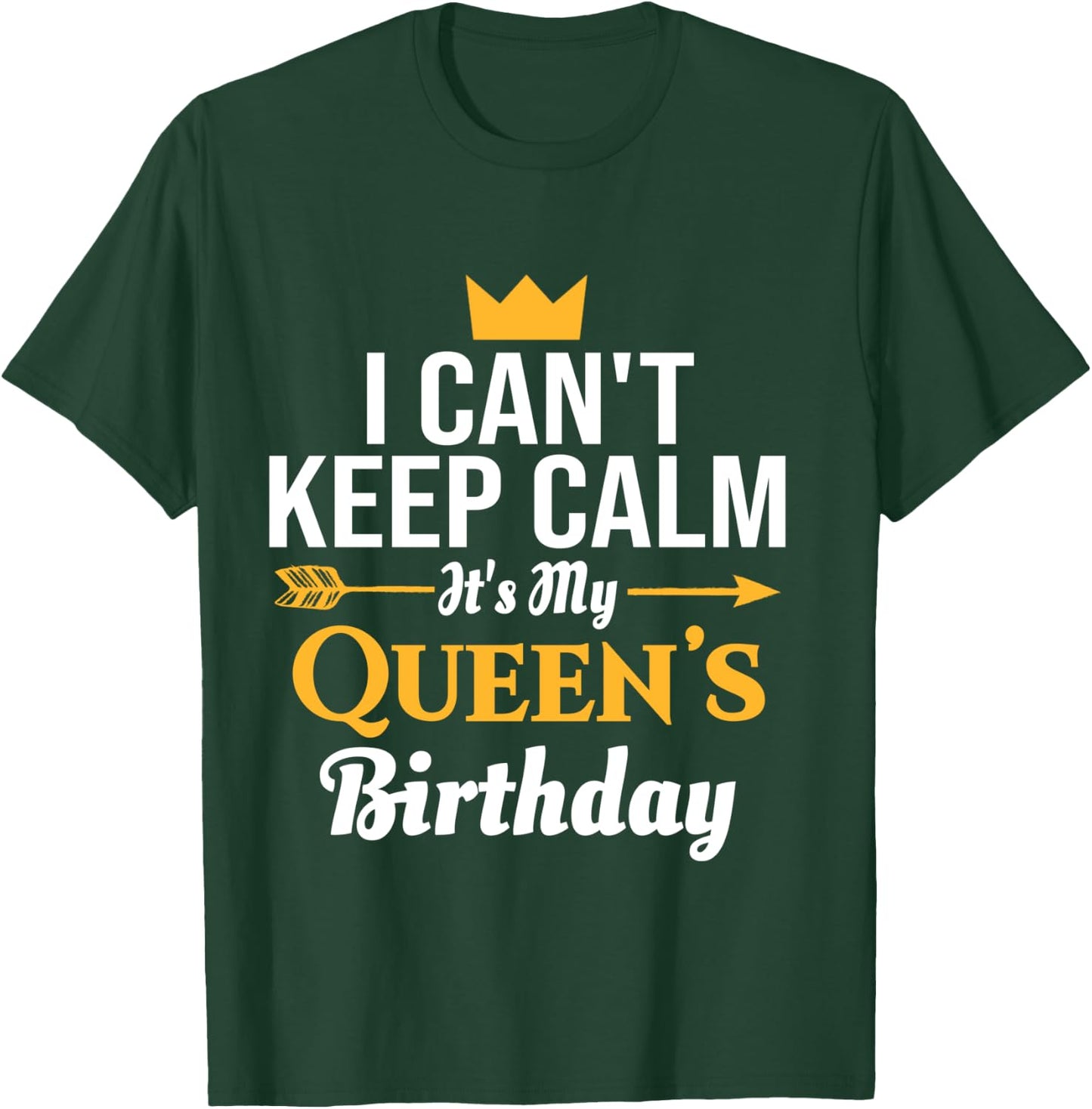 husband wife birthday shirt - Its My Queen's Birthday T-Shirt - T-Shirt | Forest