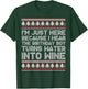 Turns Water Into Wine Jesus Christian Christmas Ugly Sweater T-Shirt - T-Shirt | Forest