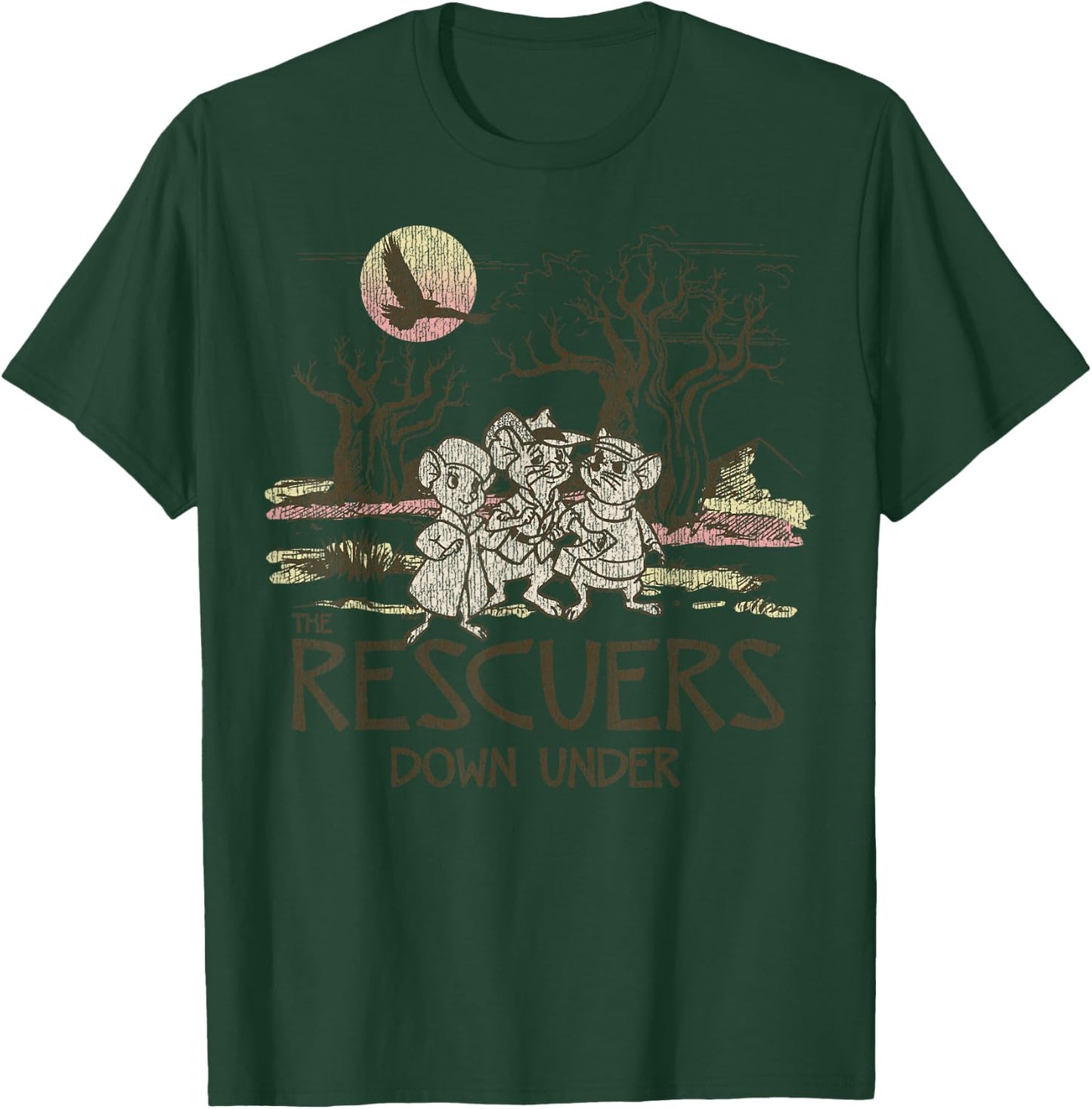 Disney Rescuers Down Under Adventure Mice T-Shirt - T-Shirt | Forest