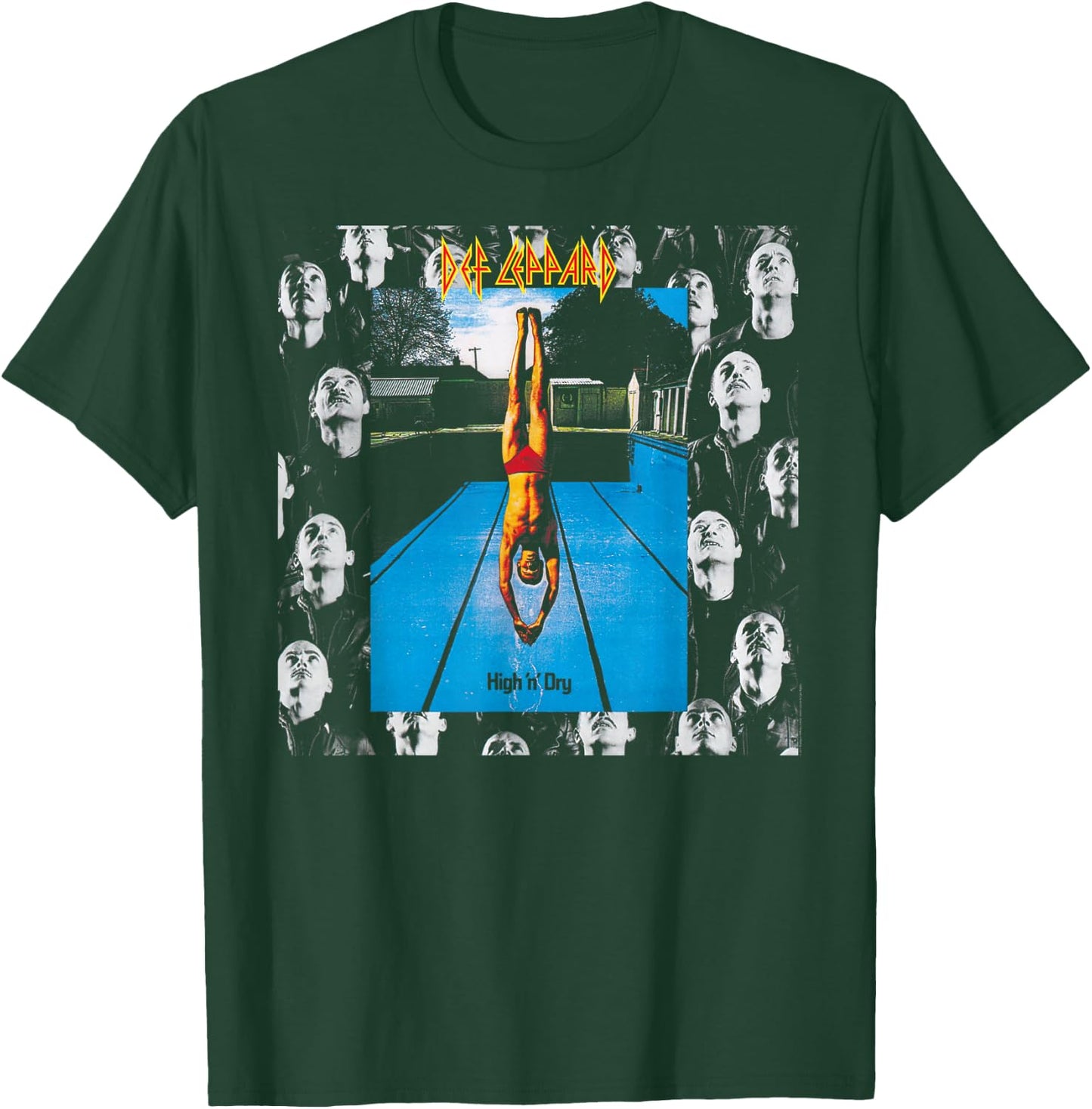Def Leppard - High 'n' Dry T-Shirt - T-Shirt | Forest