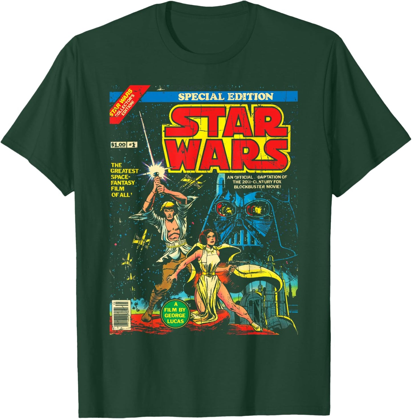 Star Wars Special Edition Comic Book T-Shirt - T-Shirt | Forest