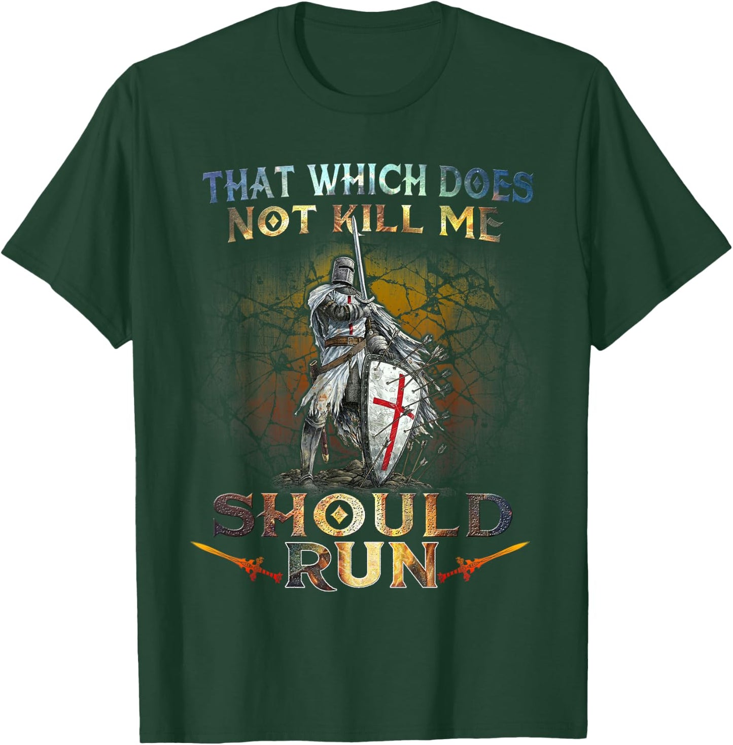 Knight Templar - That Which Does Not Kill Me T-Shirt - T-Shirt | Forest