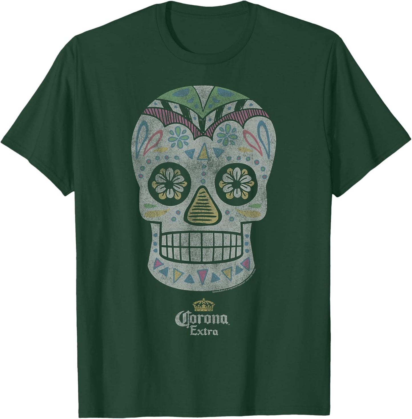 Corona Logo Soft Hand Feel T-Shirt - T-Shirt | Forest