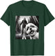 Shih tzu and Bigfoot Adventure in Forest T-Shirt - T-Shirt | Forest