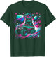 Cool Cat Driving Monster Truck in Cosmic Space Men Women Kids T-Shirt - T-Shirt | Forest