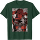 Marvel Elektra Double-Exposed Redness Grungy T-Shirt - T-Shirt | Forest