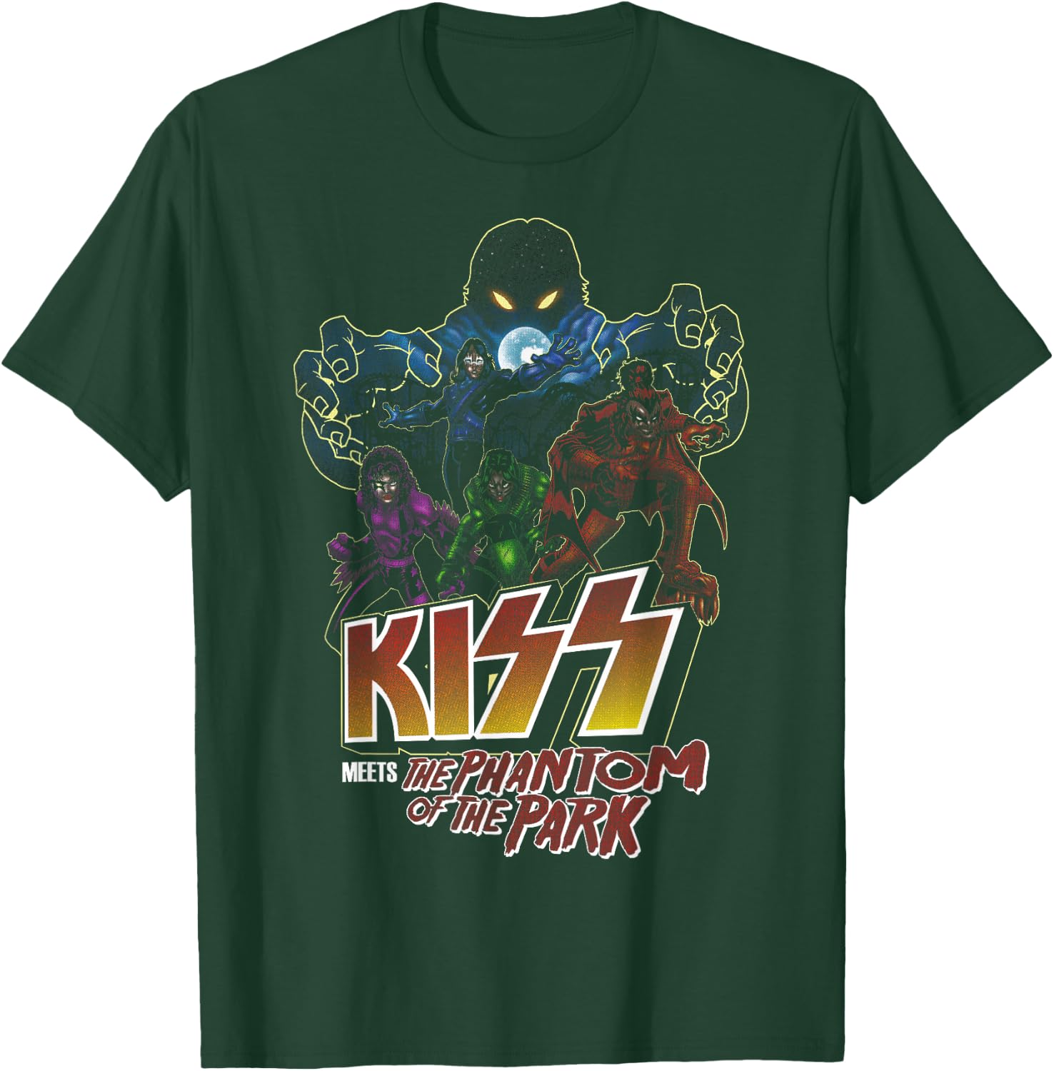 KISS - The Phantom of the Park T-Shirt - T-Shirt | Forest