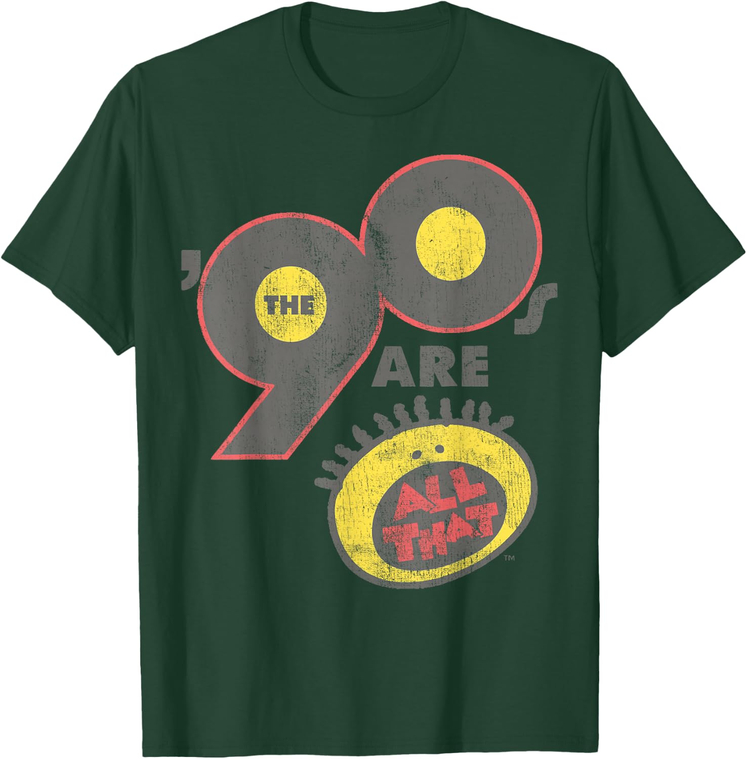 All That The Nineties Are Vintage Retro Graphic T-Shirt - T-Shirt | Forest