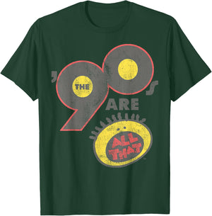 All That The Nineties Are Vintage Retro Graphic T-Shirt - T-Shirt | Forest