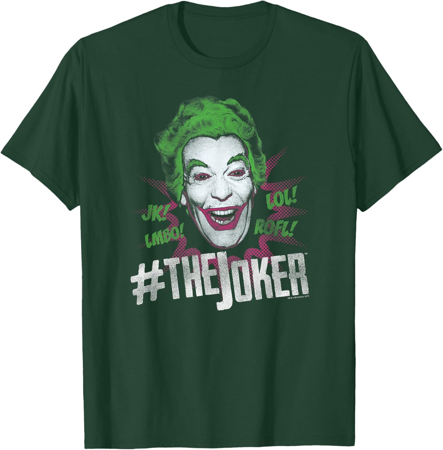Batman Classic TV Series #Joker T Shirt T-Shirt - T-Shirt | Forest
