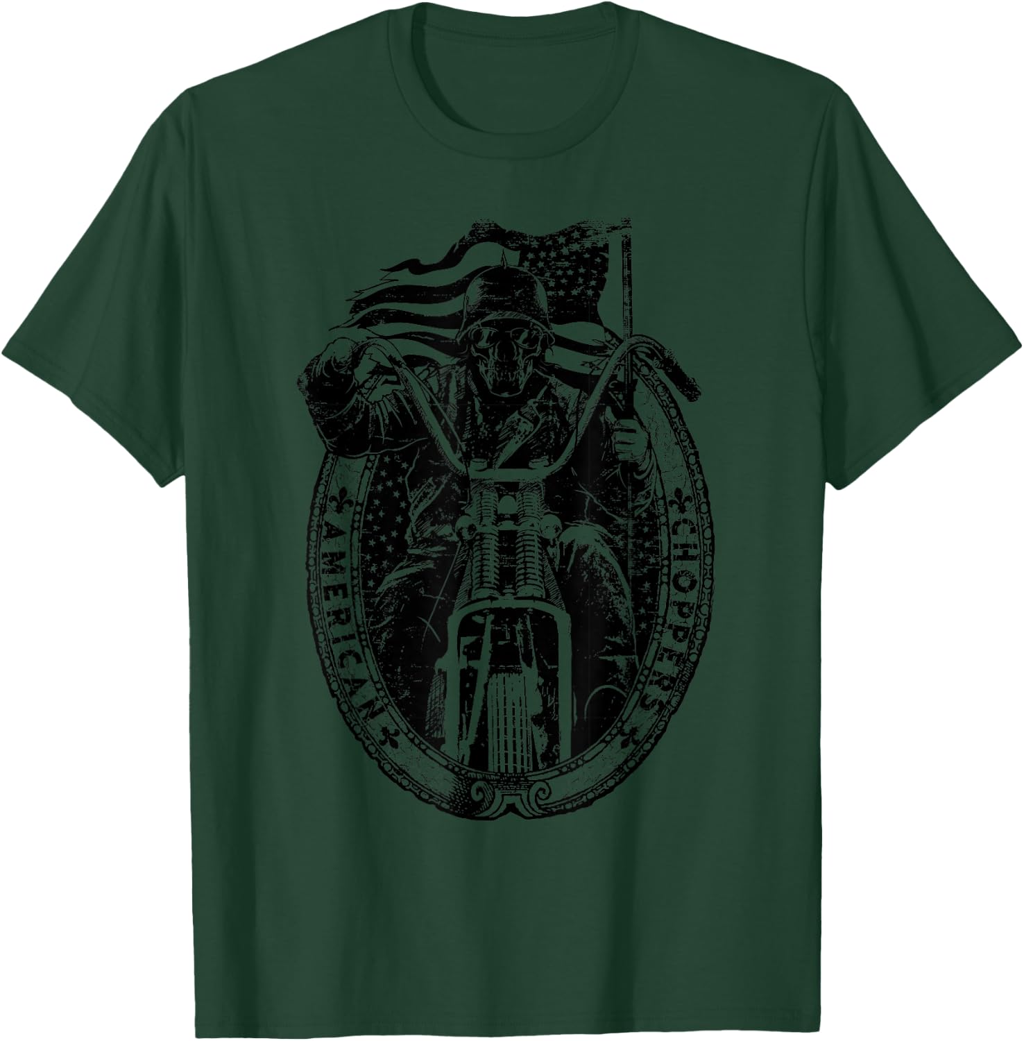 American choppers motorcycle rider gift T-Shirt - T-Shirt | Forest