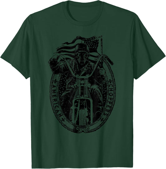 American choppers motorcycle rider gift T-Shirt - T-Shirt | Forest