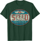 Vintage Speed Motor (Distressed Shirts Women & Men) T-Shirt - T-Shirt | Forest